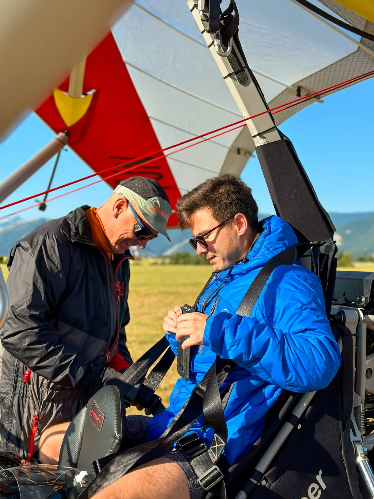 Pilote sanglant son passager avant le vol en ULM