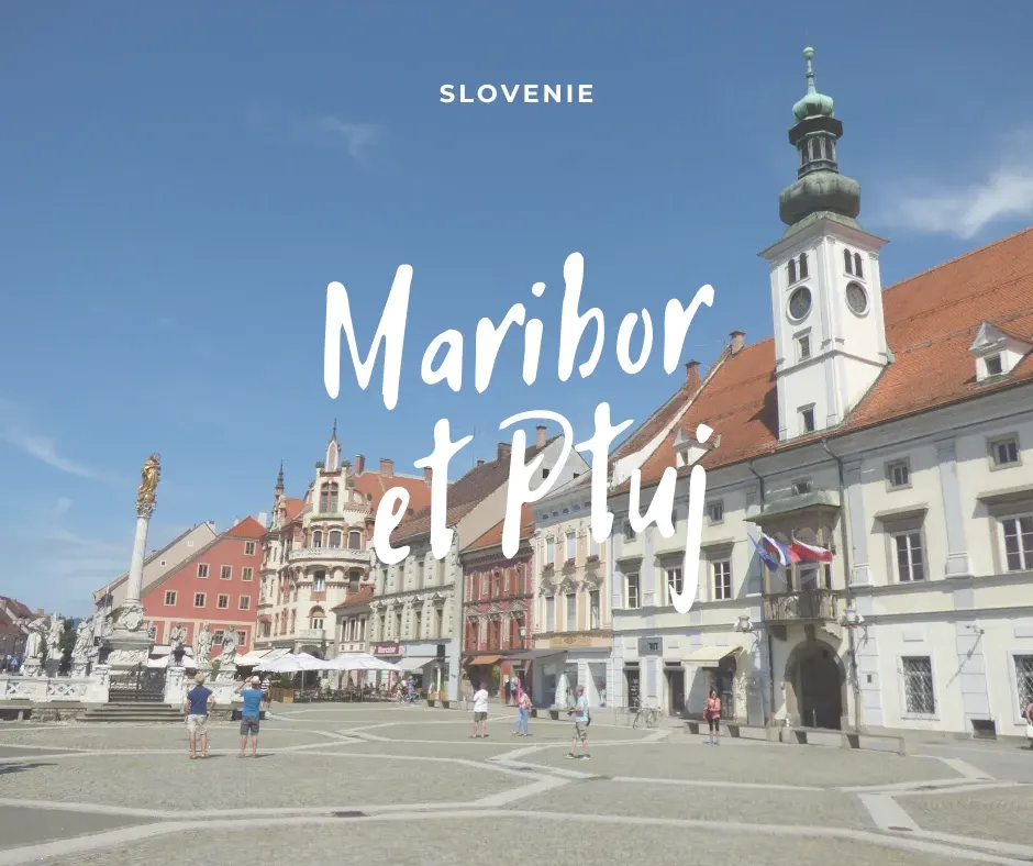 Place principale de Maribor et son hôtel de ville