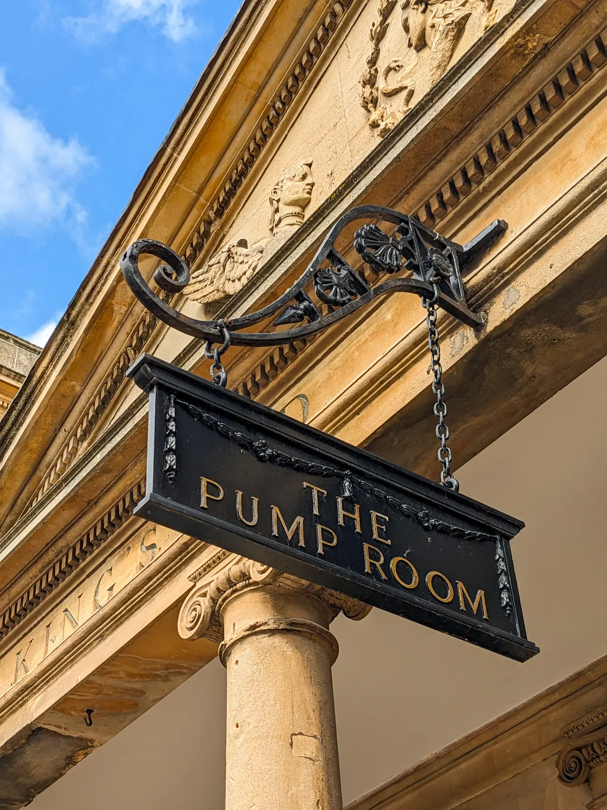 détail architecture the pump room à bath